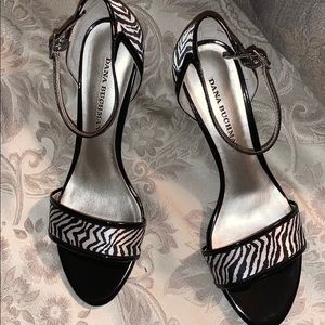 Zebra Print / Satin with Patent Leather shoes